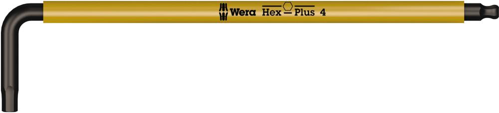 Imagen del producto Llave Allen Multicolor revestida 4x mm Wera
