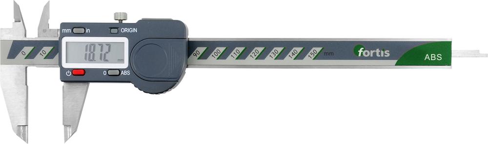 Imagen de PIE DE REY DIGITAL 150/0,01MM ABS FORTIS