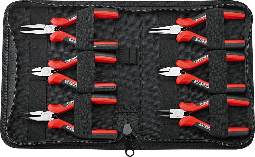 Imagen de JGO ALICATES ELECTRÓNICA EN ESTUCHE DE 6 PZAS FORMAT