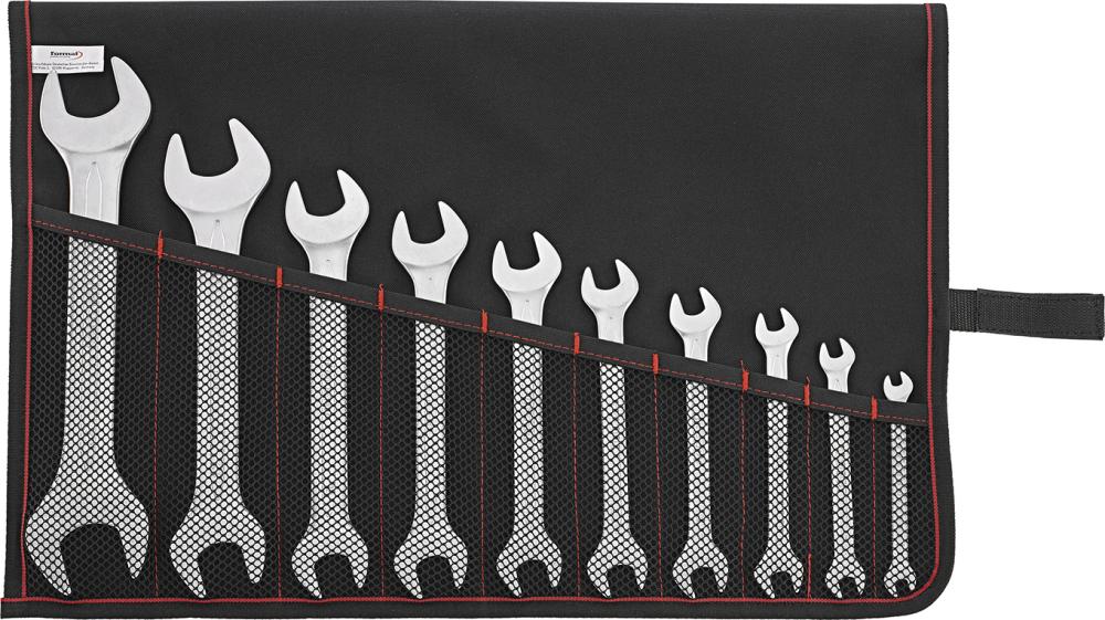 Imagen de JUEGO LLAVE FIJA 2 BOCAS DIN3110 6-32MM 10 PZAS ENBOLSA ENROLL. FORMAT