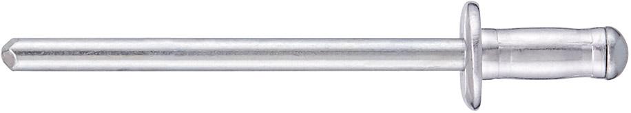 Imagen de REMACHE CIEGO POLYBULB CABEZA BOMBEADA ALUMINIO/ACERO 4,8X11MM GESIPA