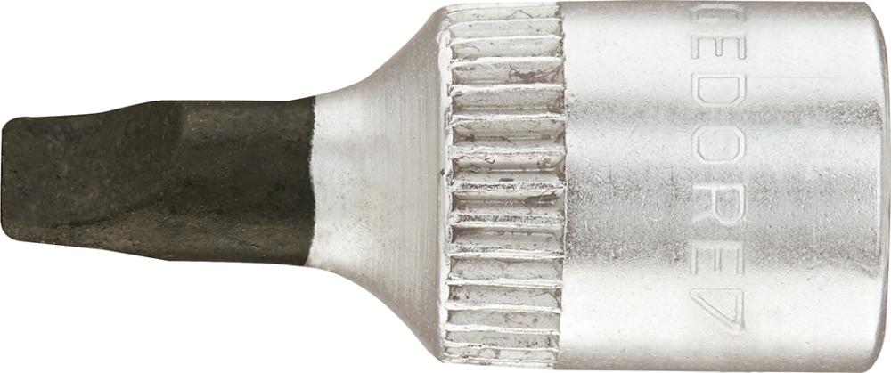 Imagen de PUNTA PARA DESTORNILLADOR1/4" PLANO 4X0,8MM GEDORE