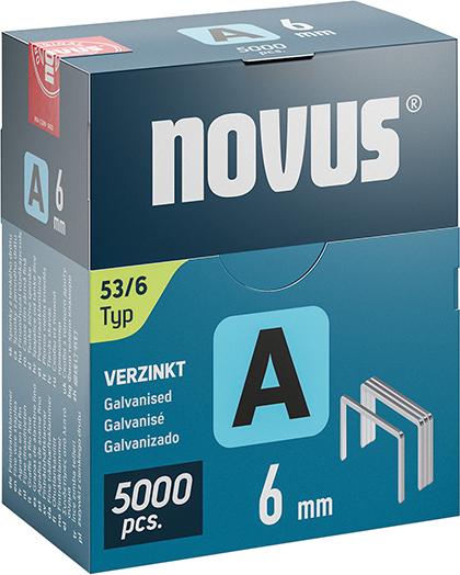 Imagen de GRAPA DE ALAMBRE FINO A TIPO 53/6 MM ST KLAPP-FS N U.E. = 5000 UNIDADES