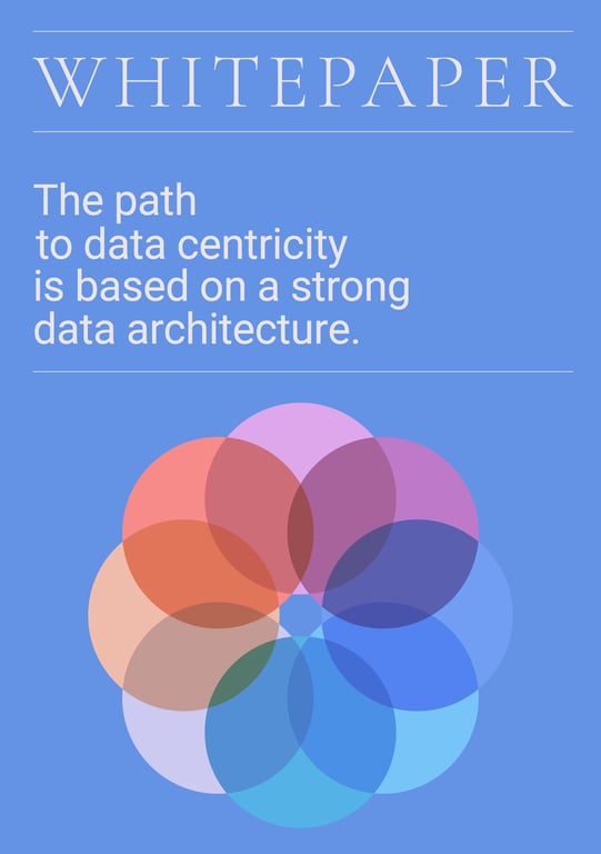The path to data centricity is based on a strong data architecture