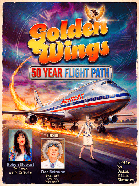 Golden Wings homage poster