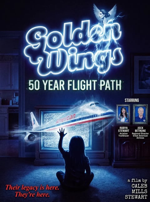 Golden Wings homage poster