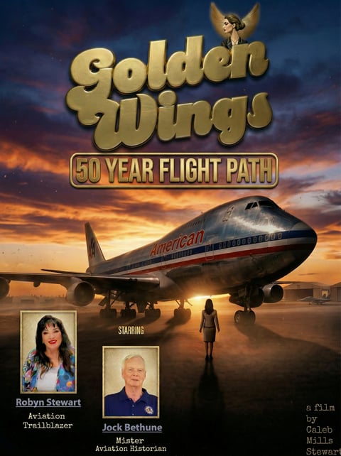 Golden Wings homage poster