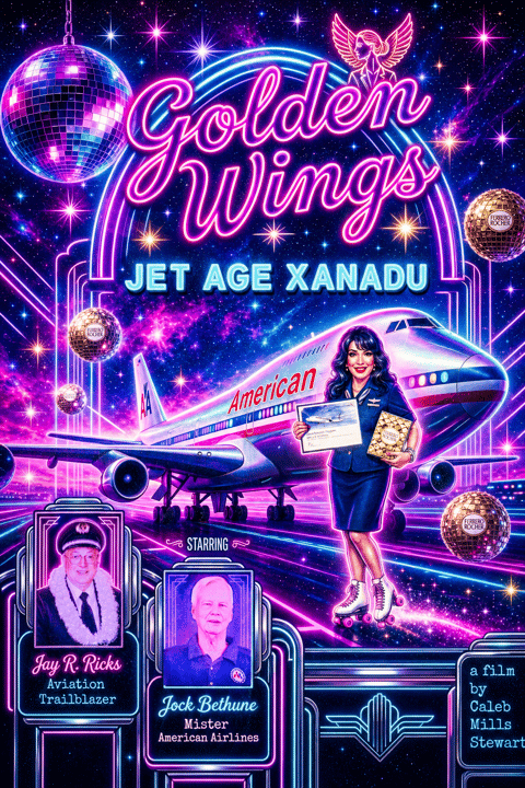 Golden Wings homage poster