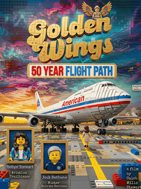 Golden Wings homage poster