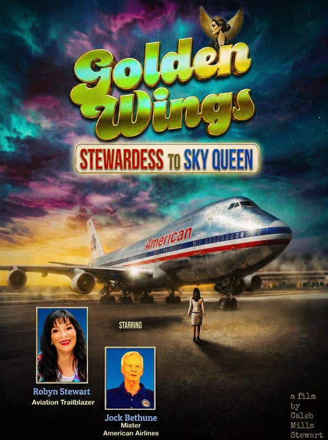 Golden Wings homage poster