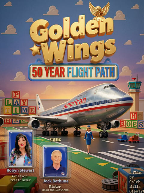Golden Wings homage poster