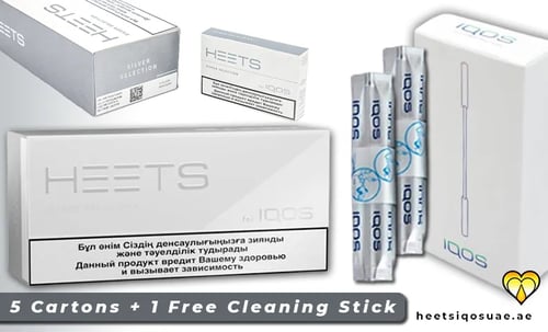 IQOS Heets Silver Selection Bundle - 5 Boxes