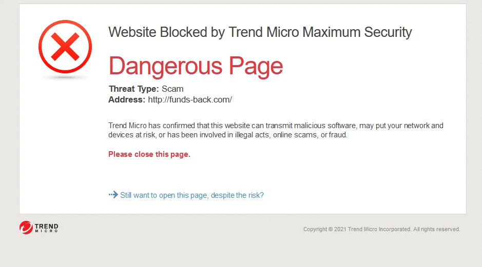 scam, funds-back scam, scammers, recovery scam, 