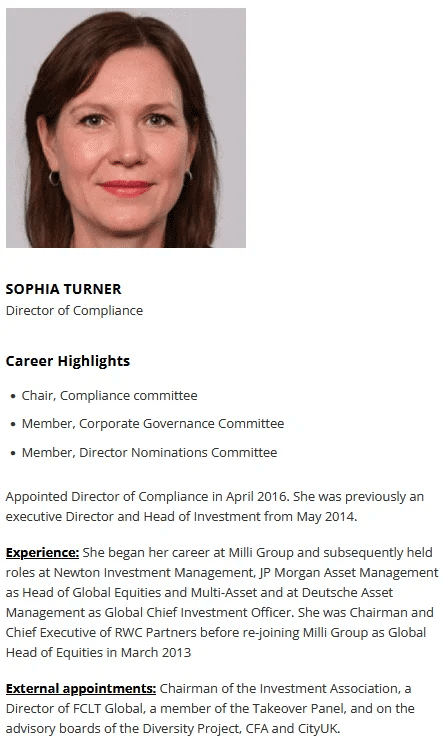 Milligroup-director-fake-bio-scam