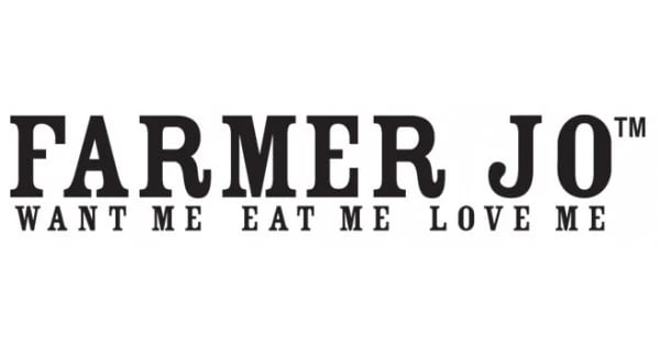 Logotipo del granjero Jo