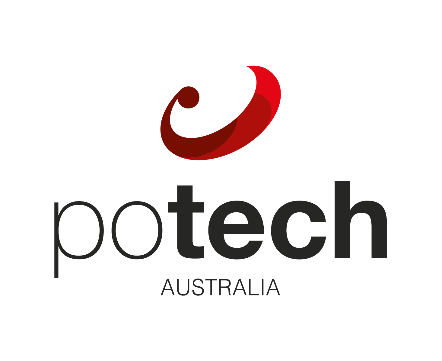 Logotipo de Potech Australia, software de seguridad cibernética para la web oscura y detección de amenazas basada en AI/ML.
