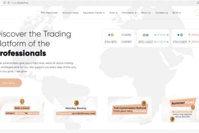 Site Web de LondonFX