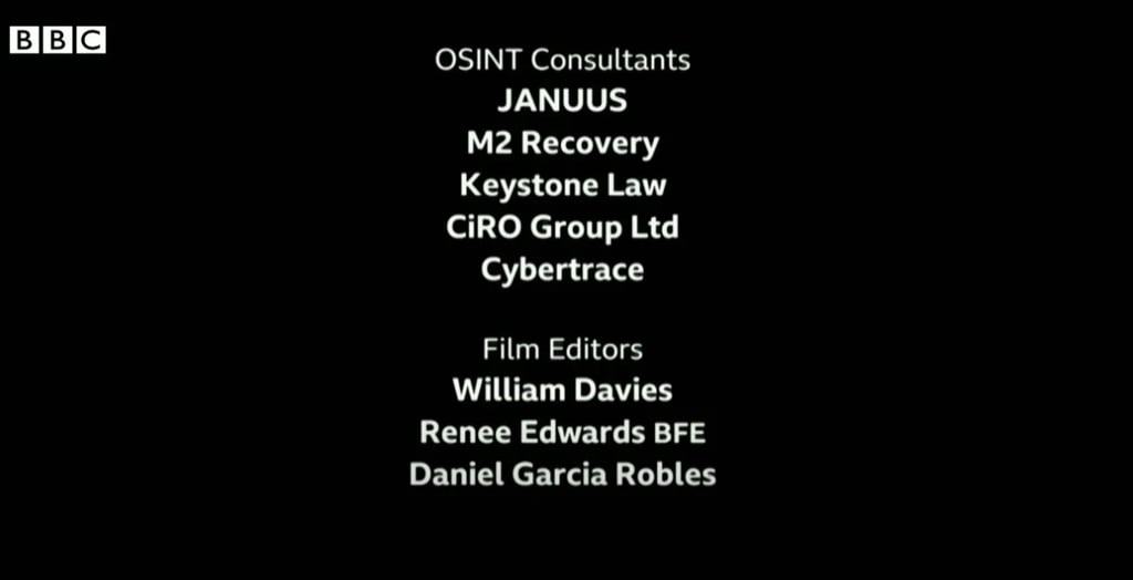 Milton Group, BBC, BBC Investigation. Cybertrace