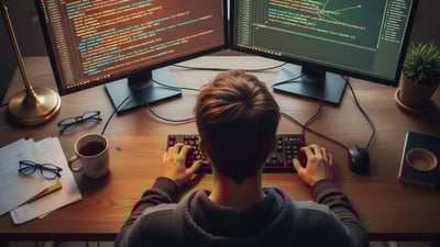Developer's phonebook demo shows HashMap O(1) lookup vs array O(n) - data structures matter
