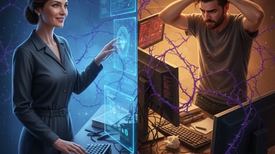 Enterprise AI adoption splits: power users thrive while M365 Copilot holds others back