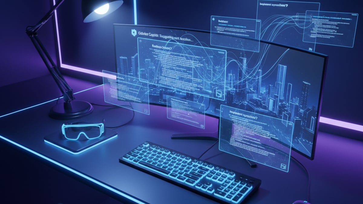Developer ships macOS menu bar app with four GitHub Copilot CLI prompts