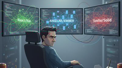 Framework choice paralysis costs more than learning time - analysis