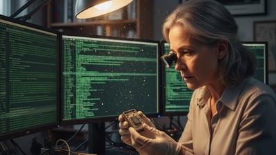 Reverse-engineering a 40-year-old copy protection dongle to rescue legacy accounting data