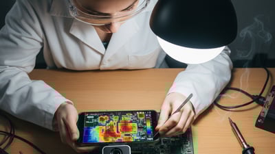 Thermal Master P2 review: sub-$100 smartphone attachment for circuit board diagnostics