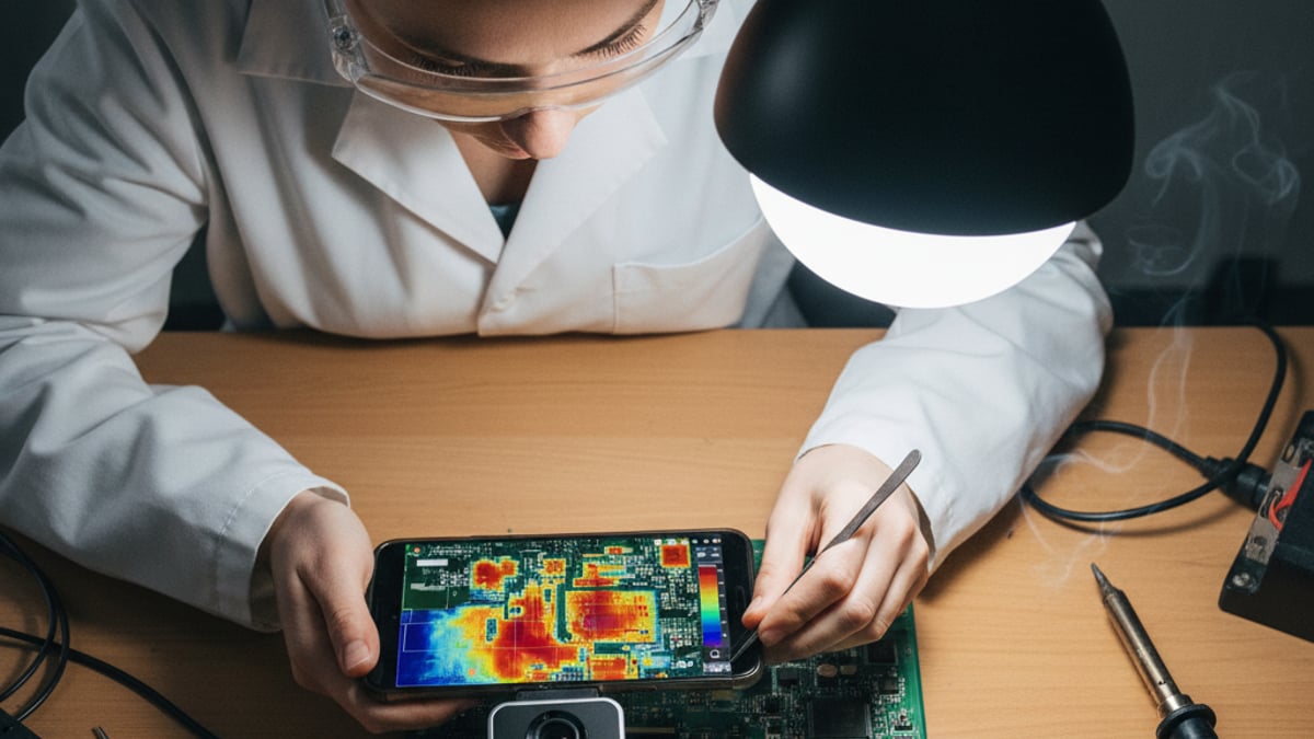 Thermal Master P2 review: sub-$100 smartphone attachment for circuit board diagnostics