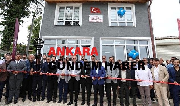 Yiğitköy Mahalle Konağı Merasimle Açıldı