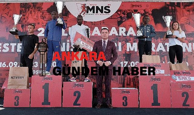 Uluslararası Vestel Manisa Yarı Maratonu heyecanı sona erdi
