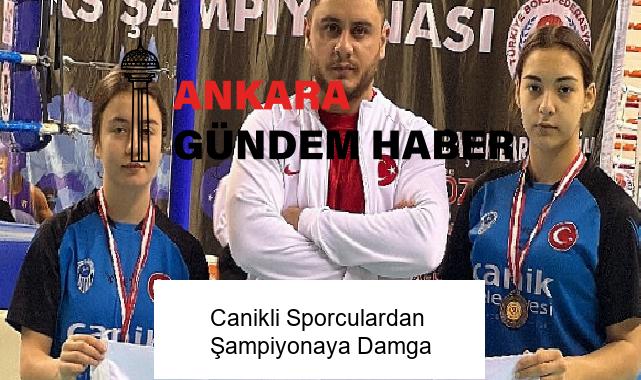Canikli Sporculardan Şampiyonaya Damga