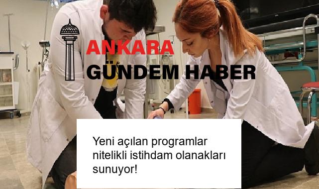 Yeni açılan programlar nitelikli istihdam olanakları sunuyor!