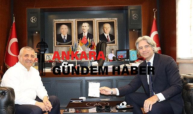 Milliyetçi Hareket Partisi Vilayet Lideri Şahin’den İzmir Kızılay’a Kurban bağışı