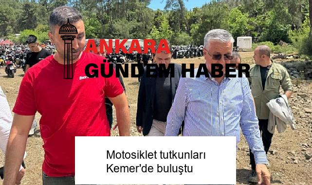 Motosiklet tutkunları Kemer’de buluştu