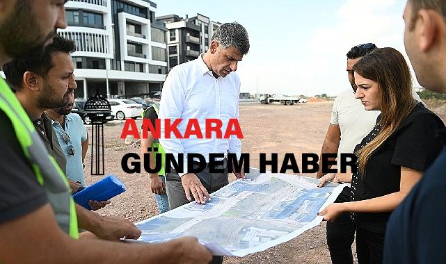 Kocaman Kent Meydanı Otopark Çalışmalarını İnceledi