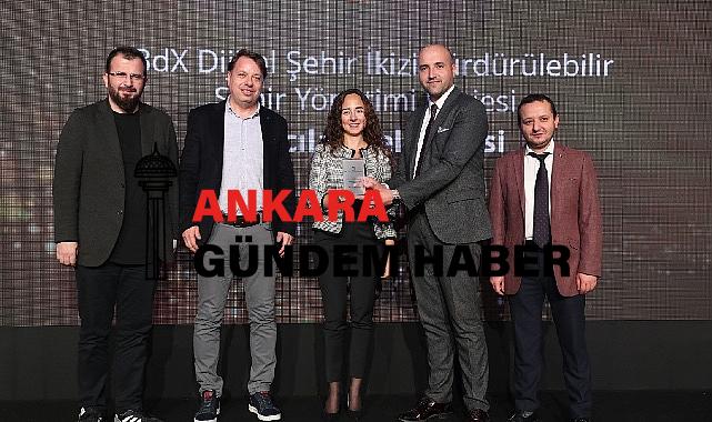 Bağcılar Belediyesi “Dijital Şehir İkizi Sürdürülebilir Şehir Yönetimi Projesi” ile Ödüle Layık Görüldü
