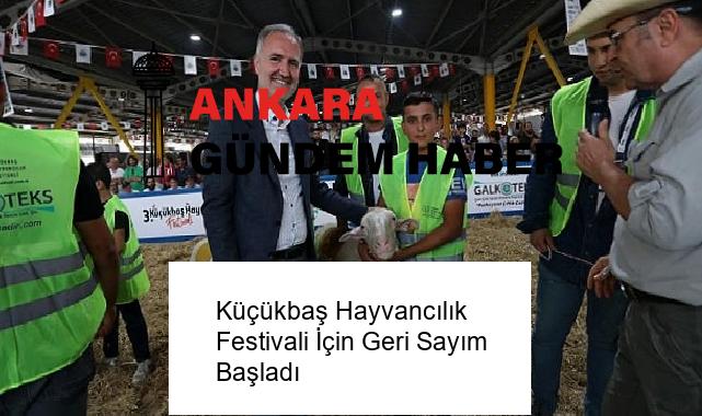 Küçükbaş Hayvancılık Festivali İçin Geri Sayım Başladı