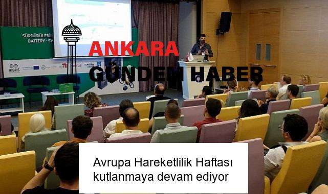 Avrupa Hareketlilik Haftası kutlanmaya devam ediyor