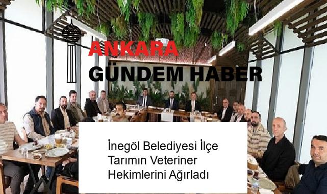 İnegöl Belediyesi İlçe Tarımın Veteriner Hekimlerini Ağırladı