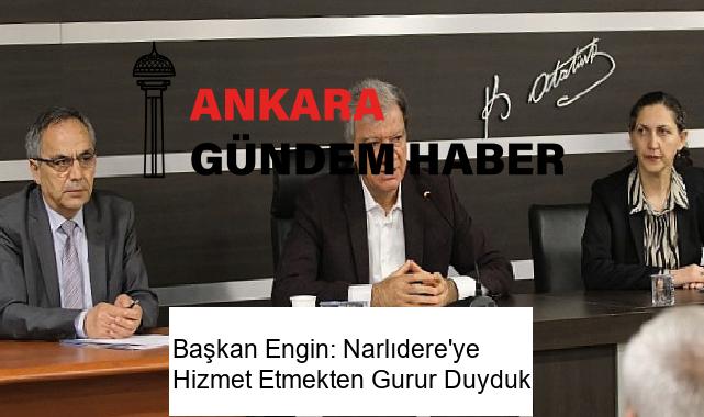Başkan Engin: Narlıdere’ye Hizmet Etmekten Gurur Duyduk
