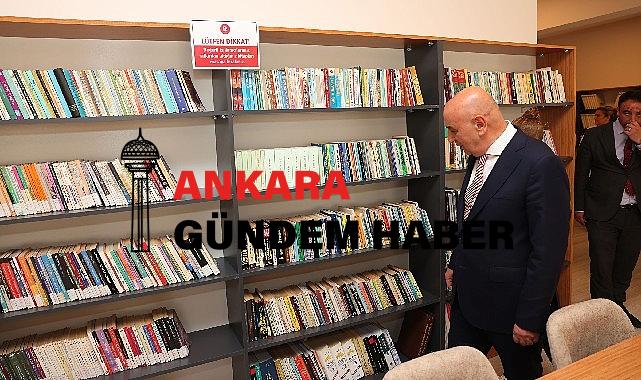Kütüphane zengini Keçiören
