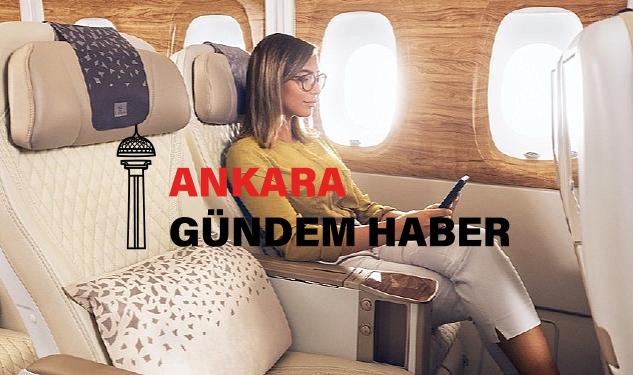 Tüm Emirates yolcuları artık uçuşları sırasında fiyatsız Wi-Fi irtibatından yararlanabiliyorlar