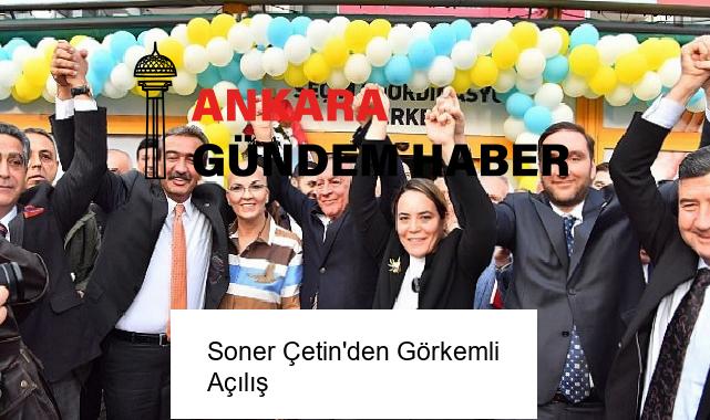 Soner Çetin’den Görkemli Açılış