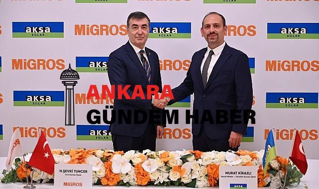 Migros ve Aksa Elektrik’ten Güneş Enerjisi Yatırımı