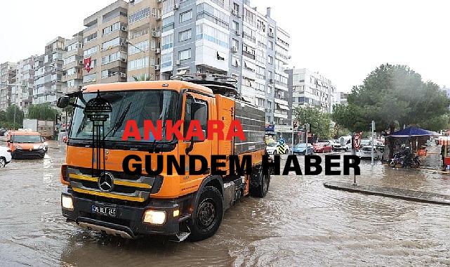 İzmir’de metrekareye 58,5 kilogram yağış düştü