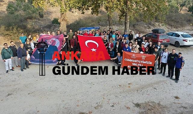 Aydınlılar Cumhuriyet’in 100. Yılını ‘Trekking’ Etkinliğiyle kutladı
