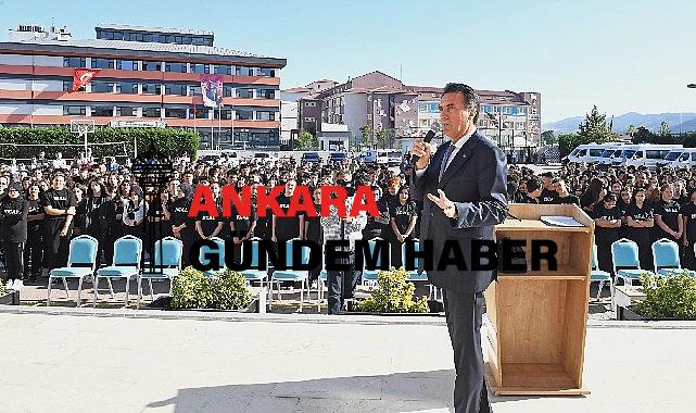 İlk ders zili Başkan Dündar’dan