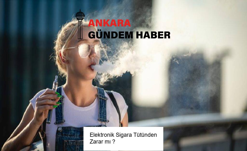 Elektronik Sigara Tütünden Zarar mı ?
