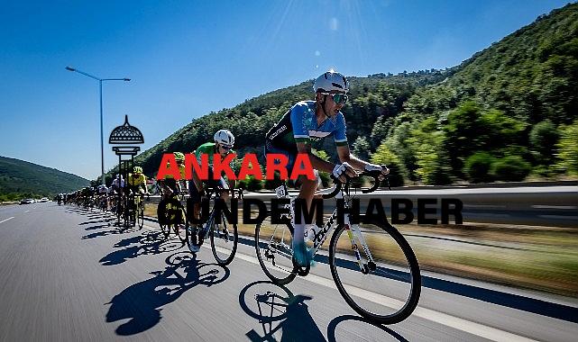 Uluslararası 100. Yıl Cumhuriyet Bisiklet Turu’nun 4. Etabında bisikletçiler rüzgara karşı finişe vardı